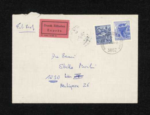 Autograph Letter Signed W. H. Auden to Stella Musulin 1968-10-06