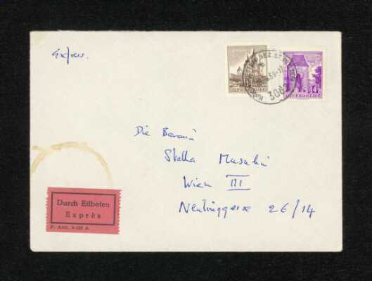 Autograph Letter Signed W. H. Auden to Stella Musulin 1969-06-10