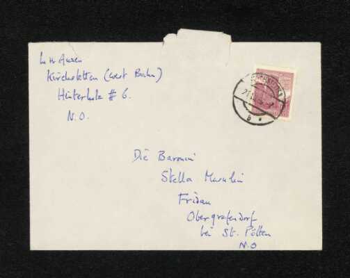 Autograph Letter Signed W. H. Auden to Stella Musulin 1960-07-21