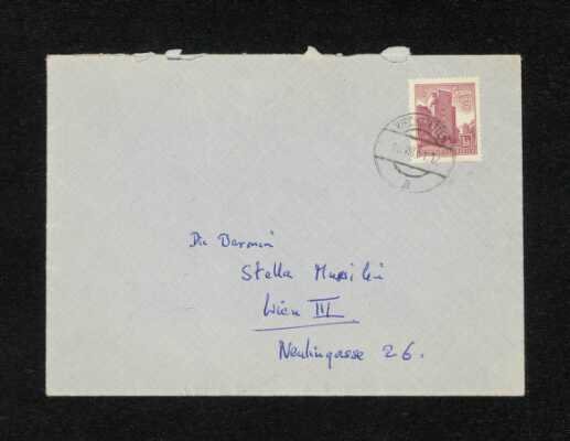 Autograph Letter Signed W. H. Auden to Stella Musulin 1961-08-16